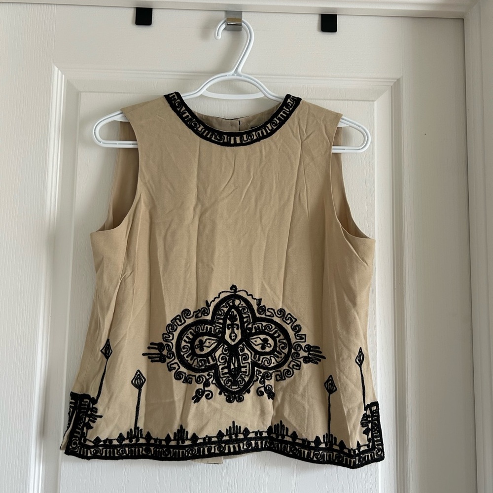 100% Silk Top - Size 6